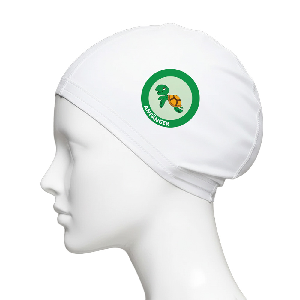 Stoffbadehaube mit Kurslevel – Bild 4