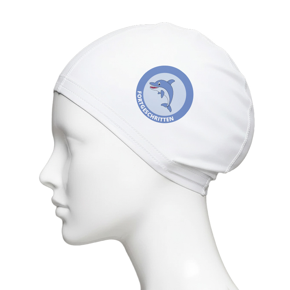 Stoffbadehaube mit Kurslevel – Bild 3