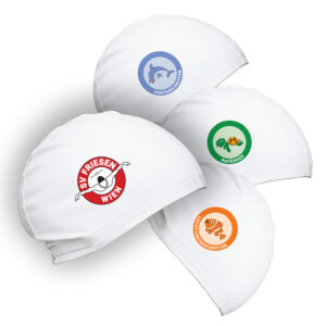 Stoffbadehaube mit Kurslevel